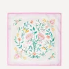 Liberty Scarves^Rose Branch 45x45 Silk Scarf