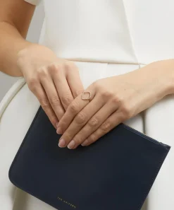 Monica Vinader Rings^Rose Gold Plated Vermeil Silver Riva Diamond Hoop Ring