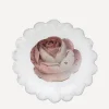 Astier de Villatte Tableware^Rose Saucer