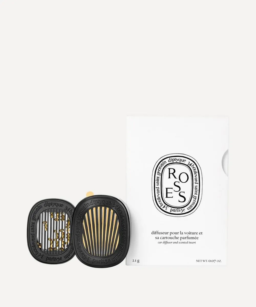 Diptyque Candles & Candle Holders^Roses Car Diffuser with Refill