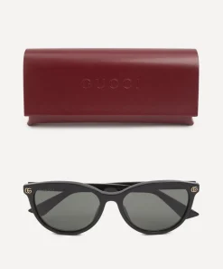 Gucci Sunglasses & Glasses^Round Acetate Sunglasses
