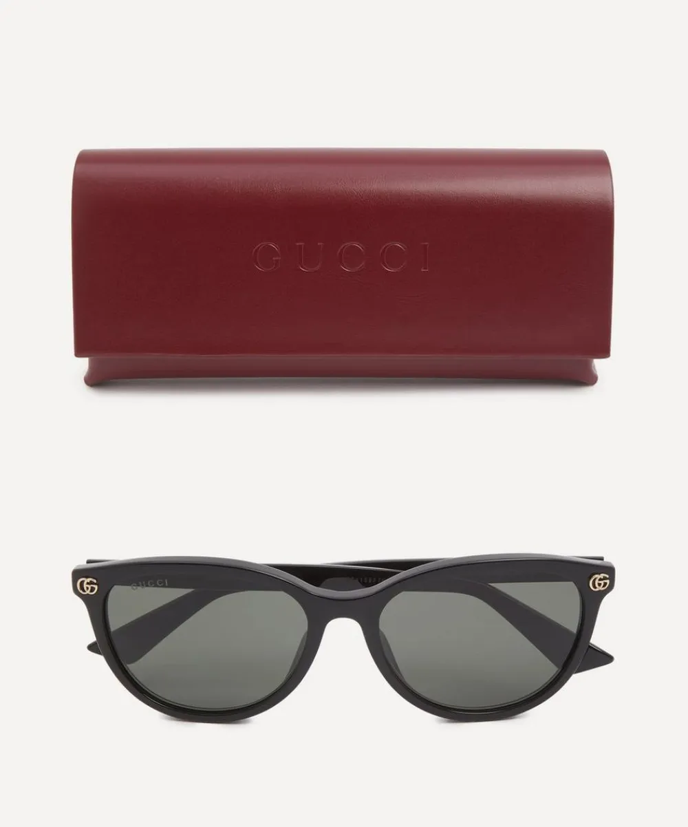 Gucci Sunglasses & Glasses^Round Acetate Sunglasses