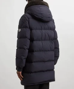 Moncler Coats & Jackets^Rowan Teddy-Trimmed Hooded Long Down Jacket