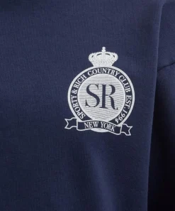 Sporty & Rich Knitwear^Royal Club Crew-Neck Sweatshirt