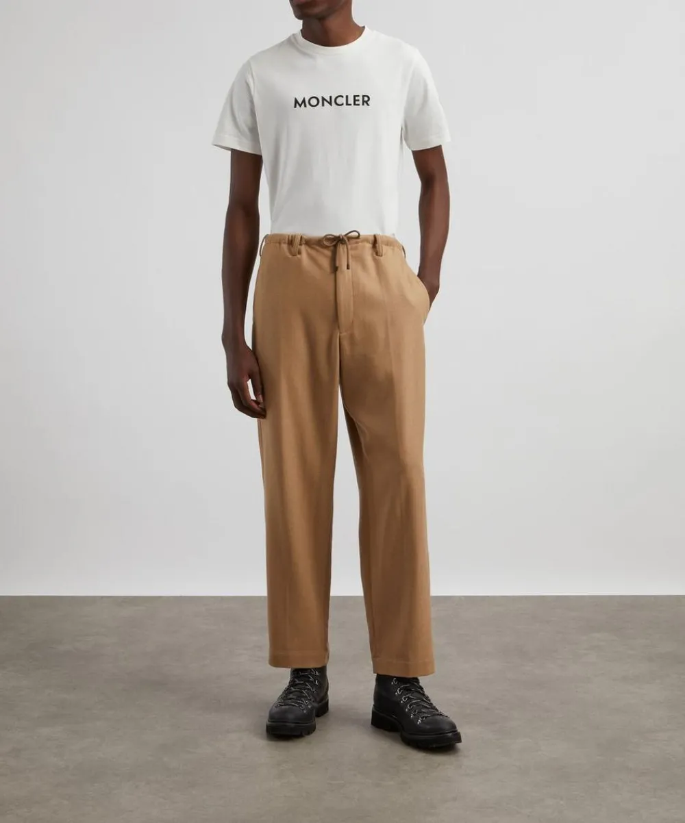 Moncler Tops^Rubberized Logo T-Shirt