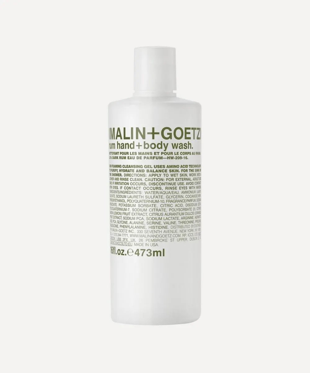 MALIN+GOETZ Hands & Feet|Bath & Body Wash^Rum Hand and Body Wash 473ml