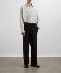 Studio Nicholson Shirts^Ruskin Oxford Cloth Striped Shirt