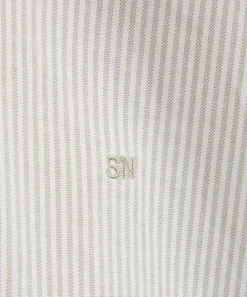 Studio Nicholson Shirts^Ruskin Oxford Cloth Striped Shirt