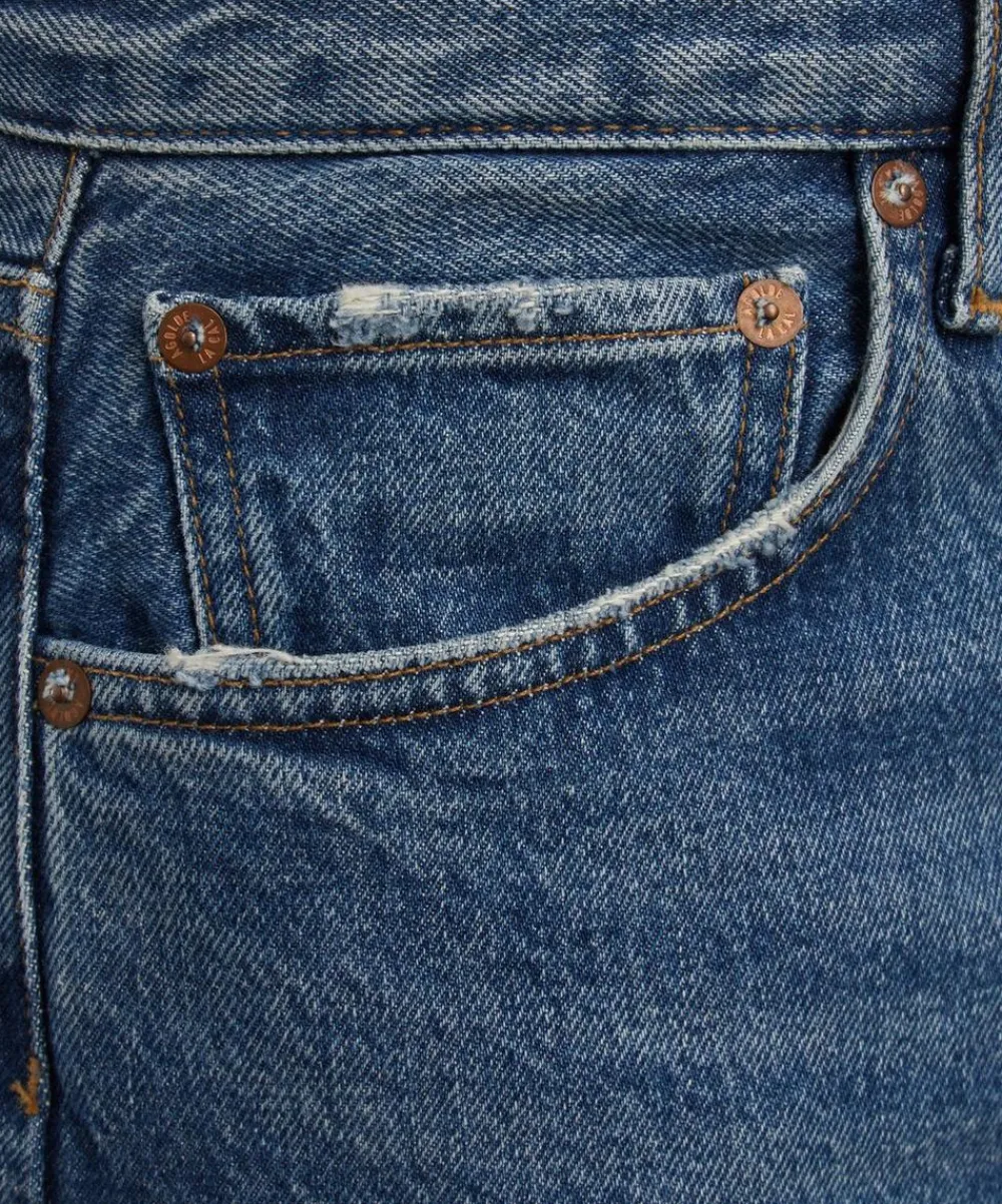 AGOLDE Jeans^90s Crop Mid-Rise Straight Jeans in Essence