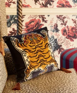 House of Hackney Cushions^Saber Medium Velvet Tassel Cushion