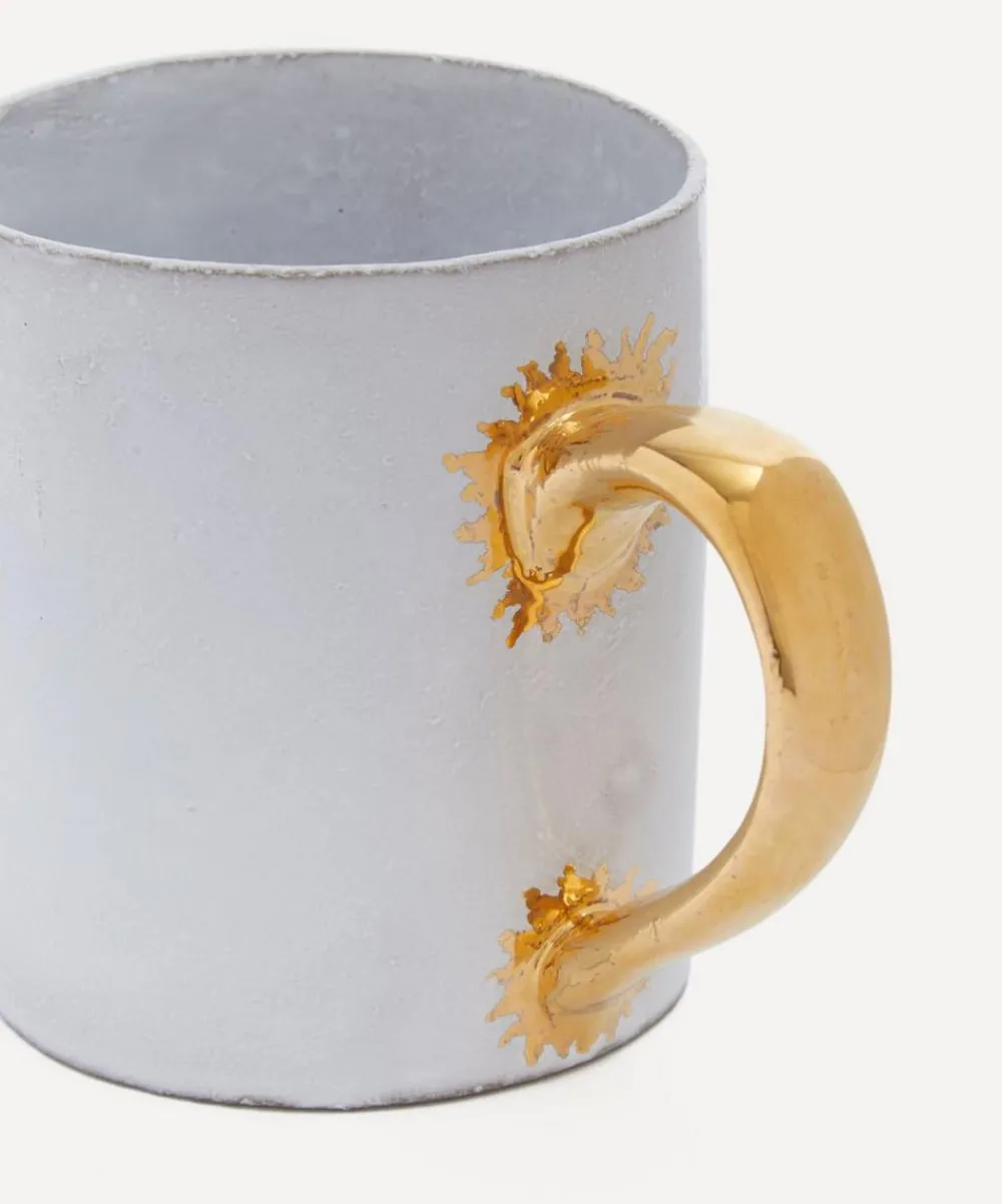 Astier de Villatte Mugs^Sacai Golden Handle Mug