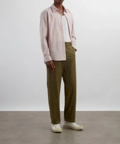 A.P.C. Trousers^Sage Green Lawrence Cotton Chinos