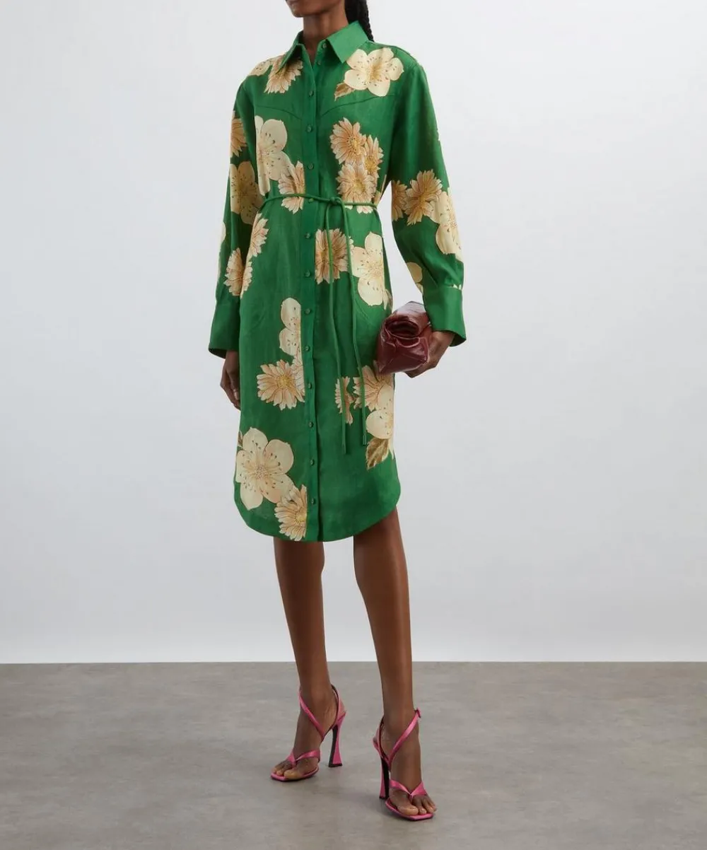 ALÉMAIS Dresses^Sage Shirt Dress