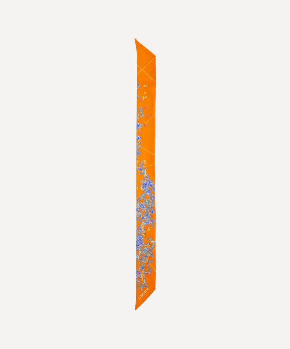 Liberty Scarves^Sagittarius 5X88 Ribbonette Silk Scarf