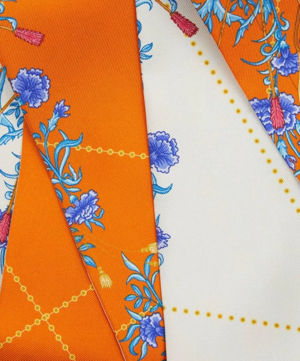 Liberty Scarves^Sagittarius 5X88 Ribbonette Silk Scarf