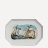 Astier de Villatte Tableware^Sailboats Platter