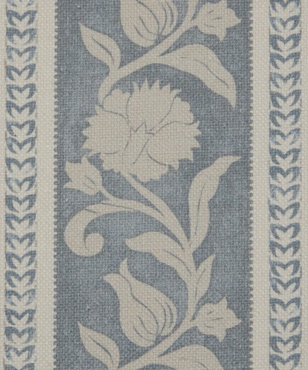 Liberty Interiors Furnishing Fabrics^Sambourne Stripe in Flax Flower