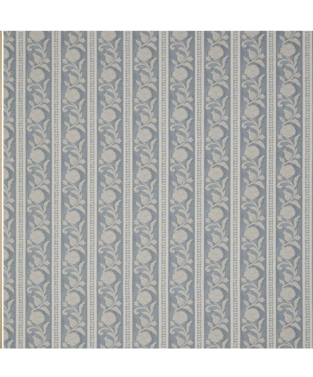 Liberty Interiors Furnishing Fabrics^Sambourne Stripe in Flax Flower