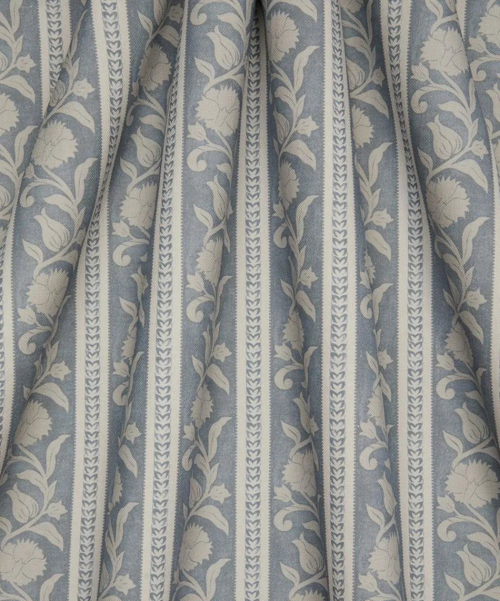 Liberty Interiors Furnishing Fabrics^Sambourne Stripe in Flax Flower