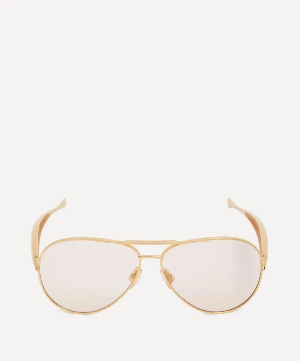 Bottega Veneta Sunglasses & Glasses^Sardine Aviator Sunglasses