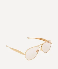 Bottega Veneta Sunglasses & Glasses^Sardine Aviator Sunglasses