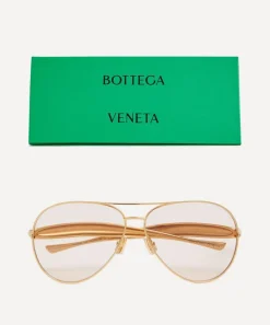 Bottega Veneta Sunglasses & Glasses^Sardine Aviator Sunglasses