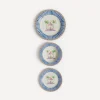 Lisa Corti Tableware^Sariska Porcelain Plate Set of 3