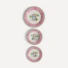Lisa Corti Tableware^Sariska Porcelain Plate Set of 3