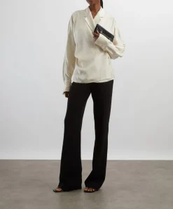 Toteme Tops^Satin Wrap Blouse