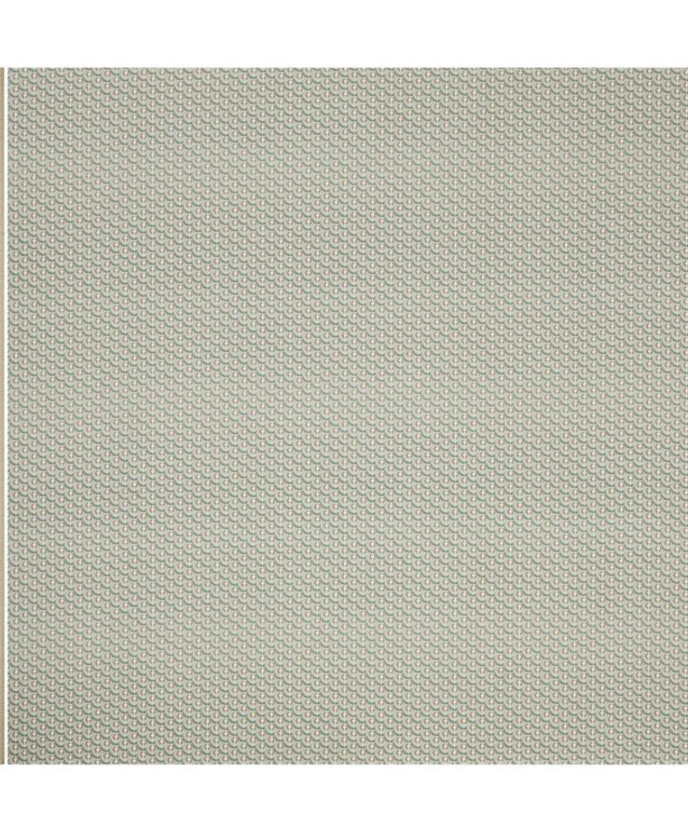 Liberty Interiors Furnishing Fabrics|Furnishing Fabrics^Scallop Spot Cotton in Robins Egg