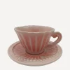 VBC Mugs^Scallop Teacup and Saucer