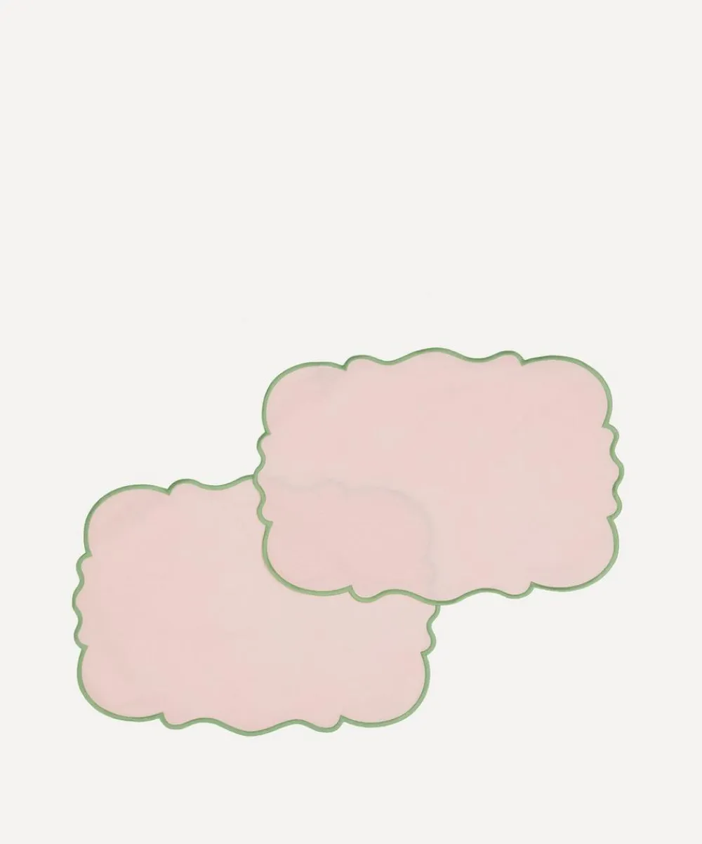 Bitossi Tableware^Scalloped Placemat Set of 2