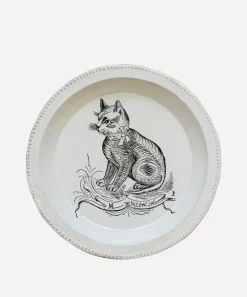 Astier de Villatte Tableware^Scenario Cat Soup Platter