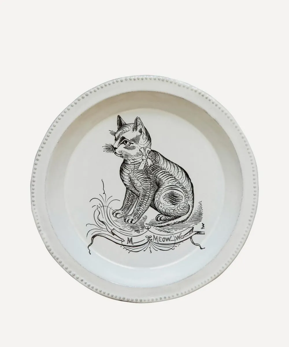 Astier de Villatte Tableware^Scenario Cat Soup Platter