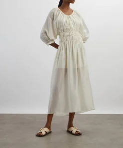 AKYN Dresses^Selena Off-White Dress