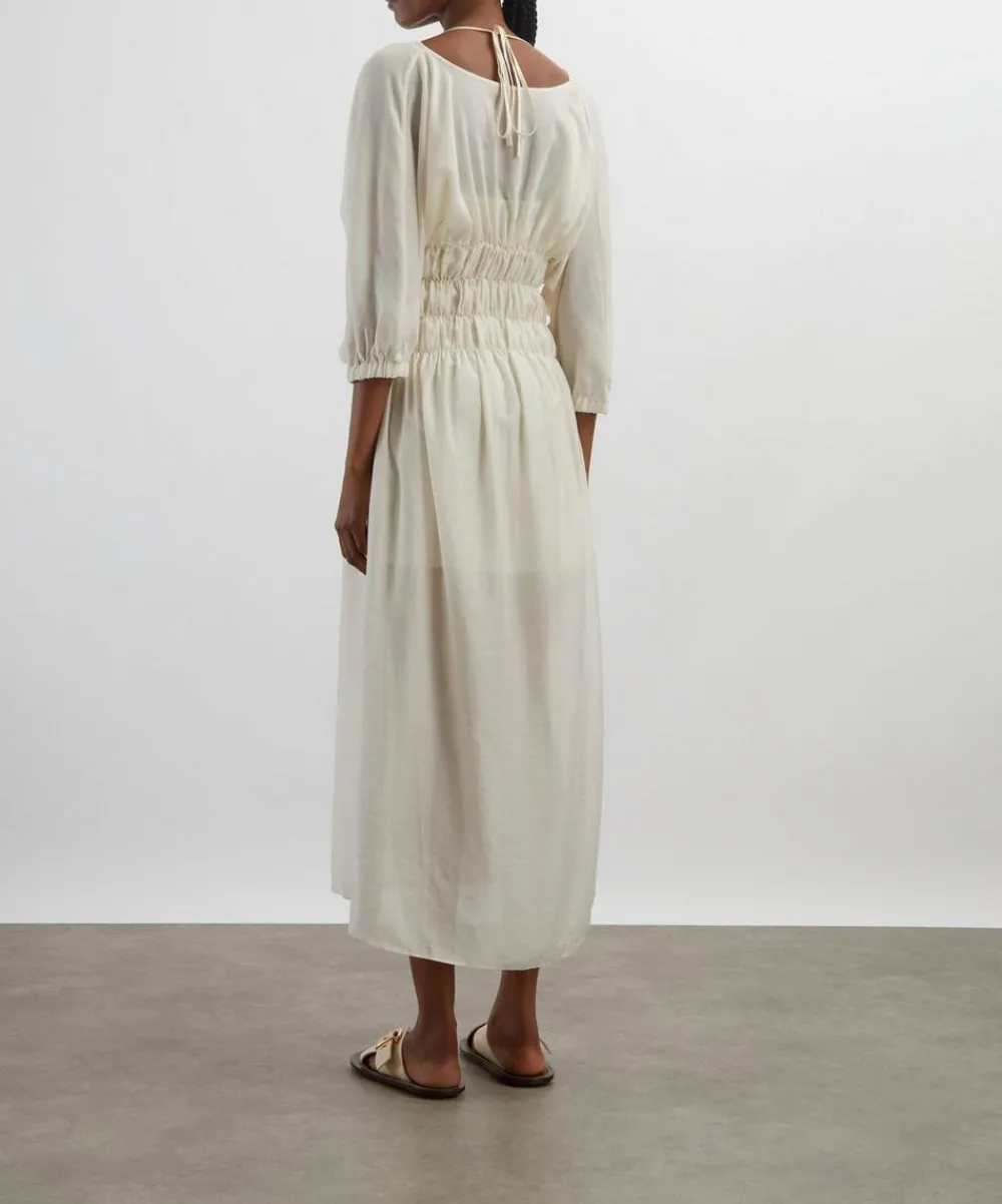 AKYN Dresses^Selena Off-White Dress