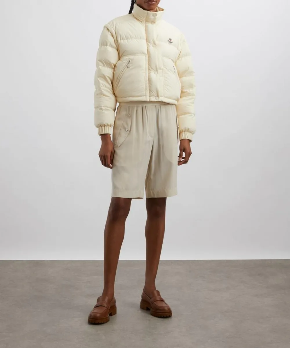 Moncler Coats & Jackets^Selle 2-in-1 Short Down Jacket