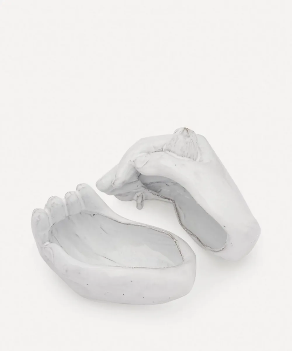 Astier de Villatte Ornaments^Serena Painted Ring Box