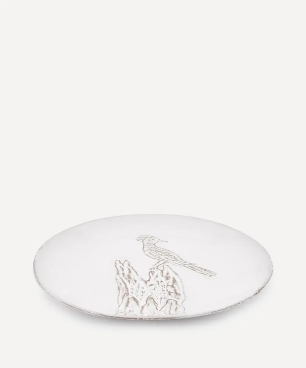 Astier de Villatte Tableware^Setsuko Bird On Tree Saucer