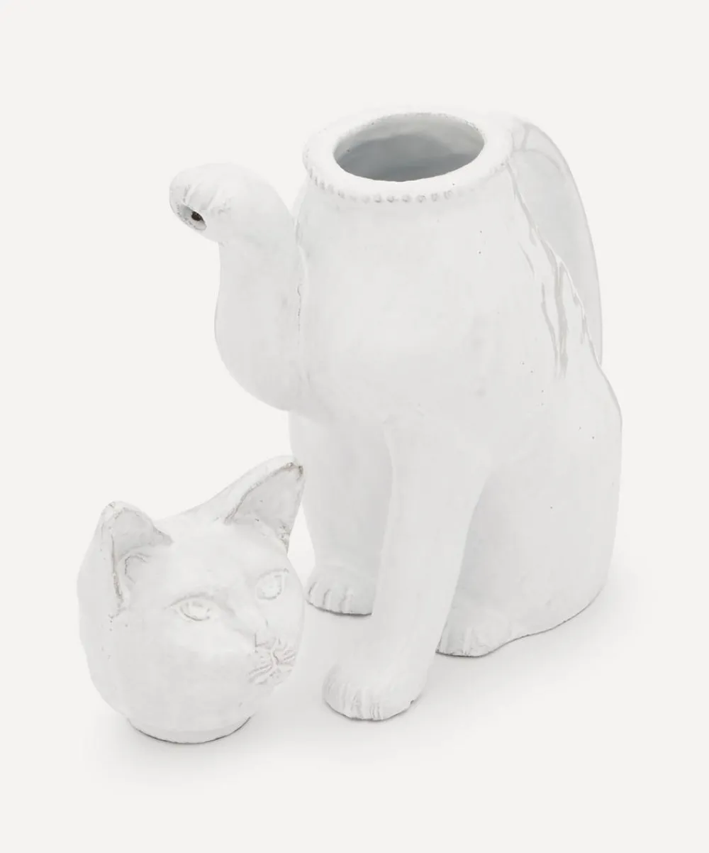 Astier de Villatte Glass & Drinksware^Setsuko Large Cat Teapot