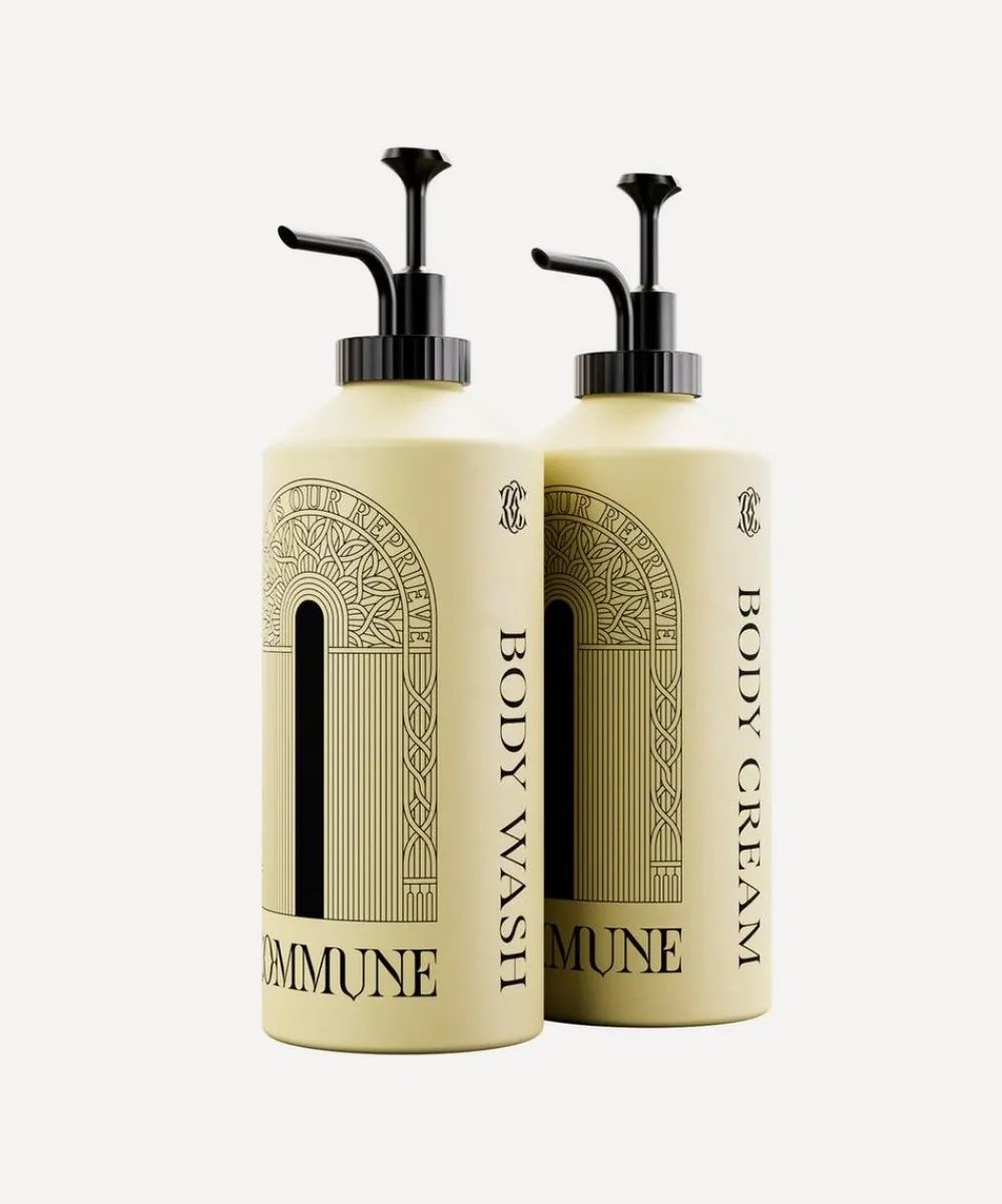 Commune Bath & Body Wash^Seymour Body Duo with Reusable Pumps