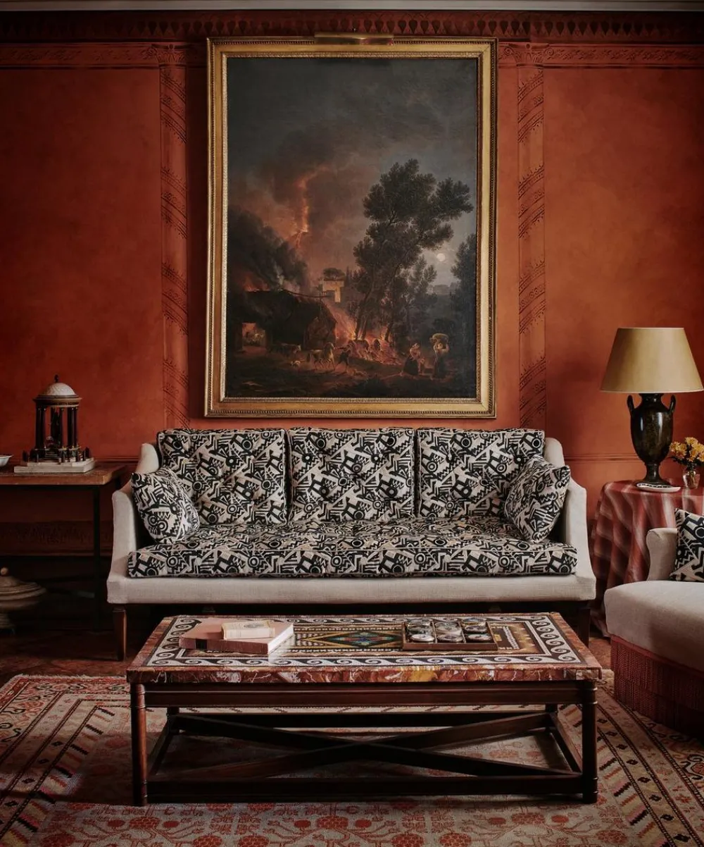 Liberty Interiors Furnishing Fabrics^Shadow Line in August