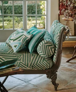 Liberty Interiors Furnishing Fabrics^Shadow Stripe Weave in Amalfi