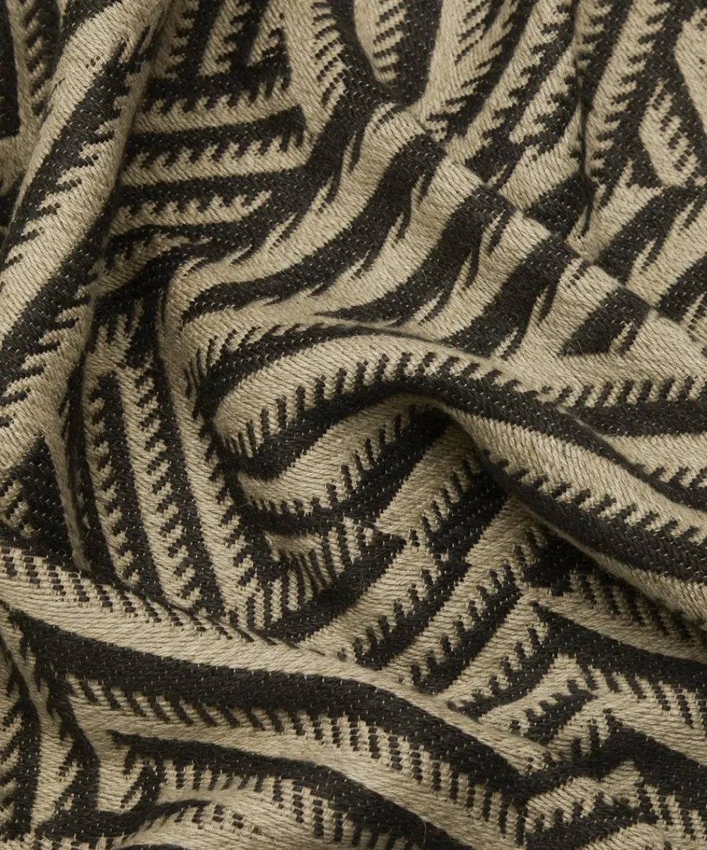 Liberty Interiors Furnishing Fabrics^Shadow Stripe Weave in Piccadilly