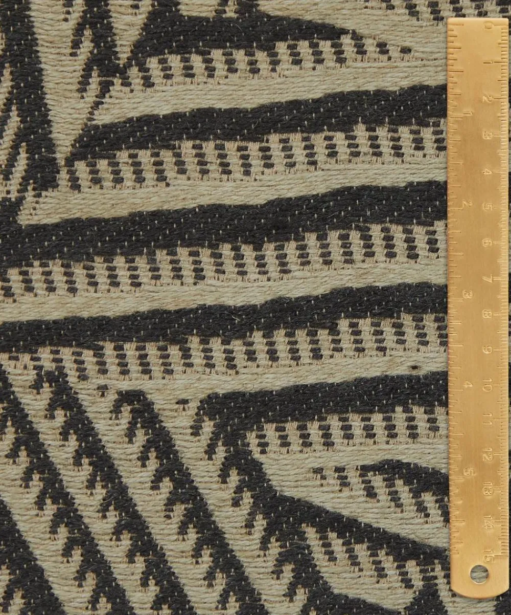 Liberty Interiors Furnishing Fabrics^Shadow Stripe Weave in Piccadilly