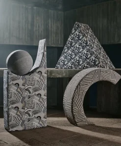 Liberty Interiors Furnishing Fabrics^Shadow Stripe Weave in Piccadilly