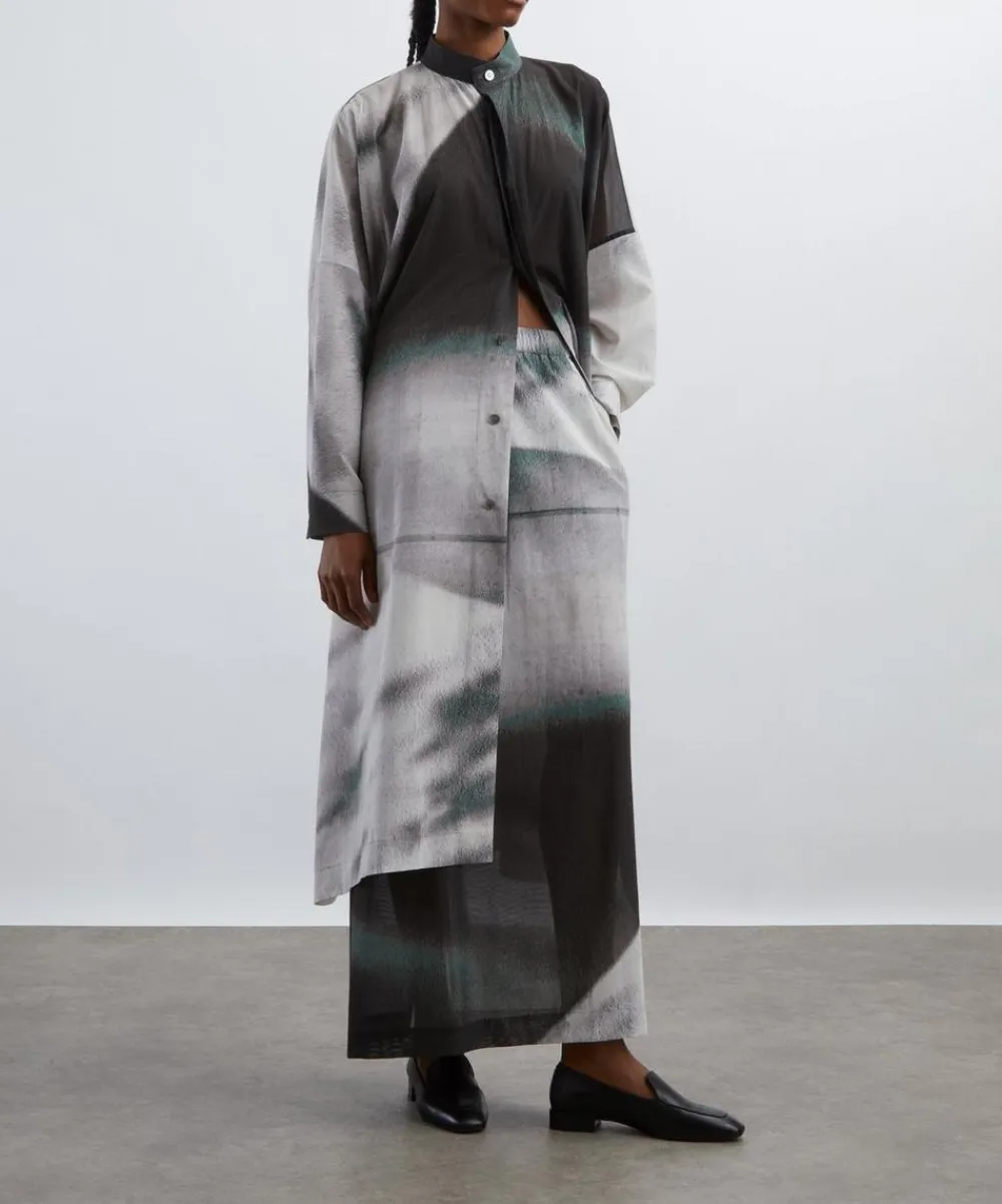 Issey Miyake Skirts^SHADOW STUDY Maxi Skirt