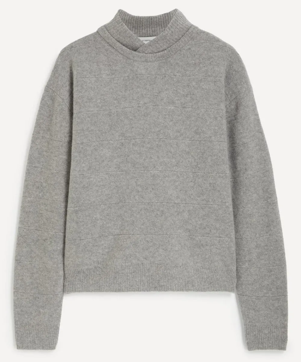 Le17septembre Knitwear & Sweats^Shawl Collar Pullover