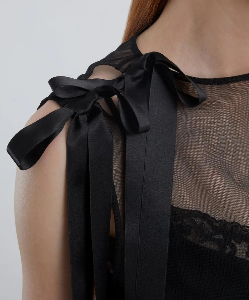 Simone Rocha Dresses^Sheer Bow Ribbon Tail Dress
