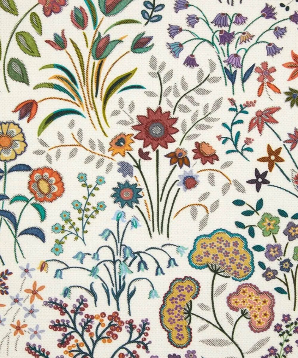 Liberty Interiors Furnishing Fabrics^Shepherdly Flowers Cotton in Lacquer